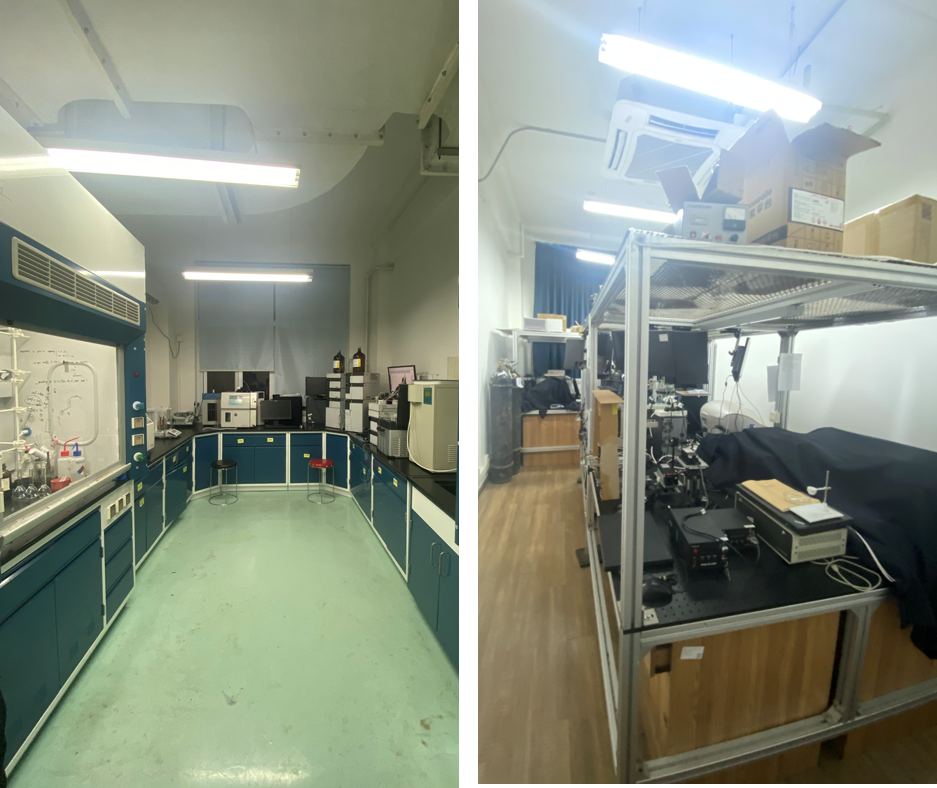 小实验室(209)和仪器室（210A）